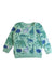 A Green Crewneck Sweatshirts from Seed in size 18-24M for boy. (Front View)