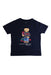 A Navy Short Sleeve T Shirts from Ralph Lauren in size 12-18M for boy. (Front View)