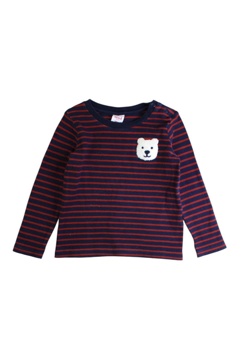 A Navy Long Sleeve Tops from Seed in size 18-24M for boy. (Front View)