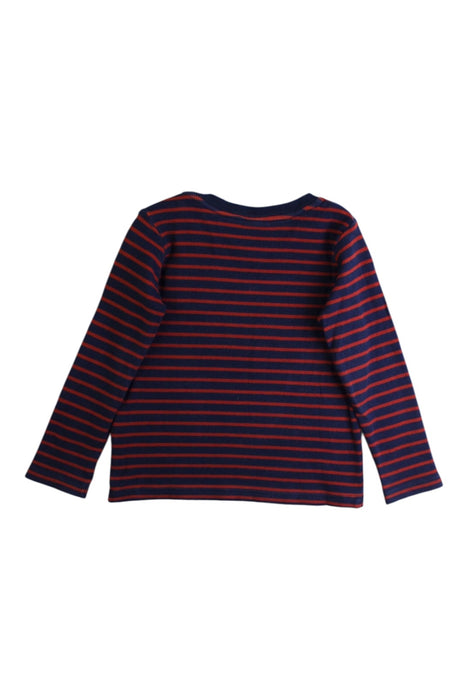 A Navy Long Sleeve Tops from Seed in size 18-24M for boy. (Back View)