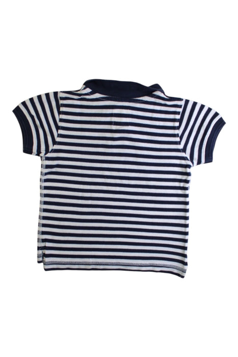 A Navy Short Sleeve Polos from Country Road in size 18-24M for boy. (Back View)