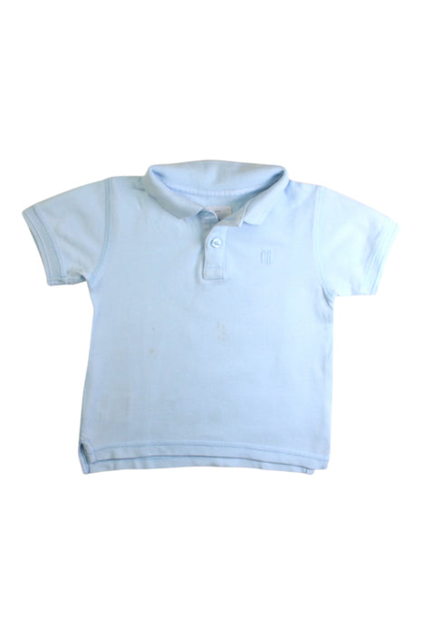 A Blue Short Sleeve Polos from Country Road in size 12-18M for boy. (Front View)