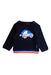 A Navy Crewneck Sweatshirts from Jacadi in size 18-24M for boy. (Front View)