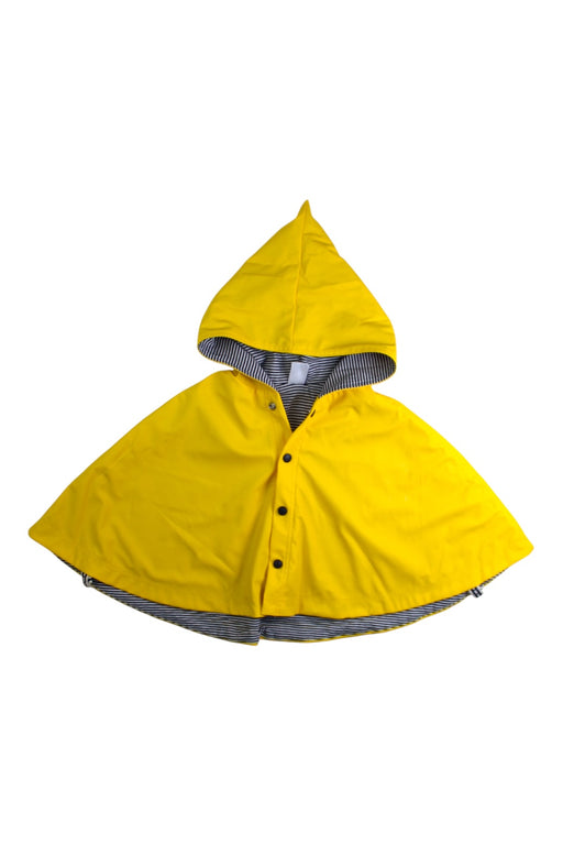 A Yellow Capes & Ponchos from Petit Bateau in size 18-24M for neutral. (Front View)