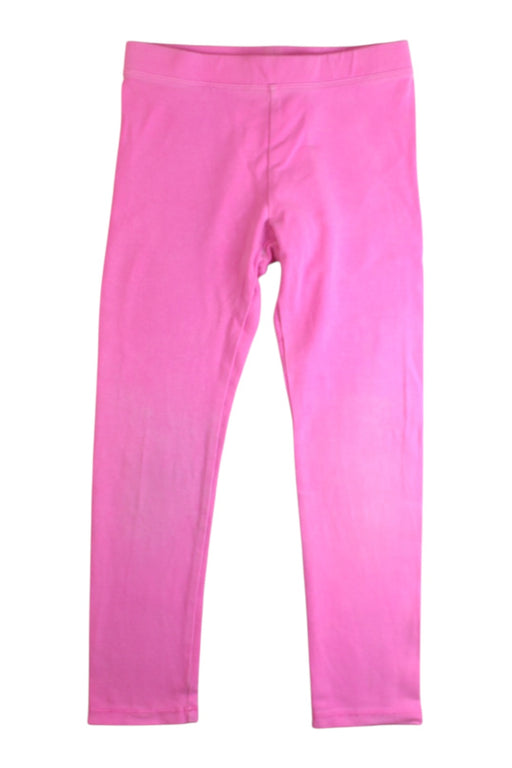 A Pink Leggings from Crewcuts in size 4T for girl. (Front View)