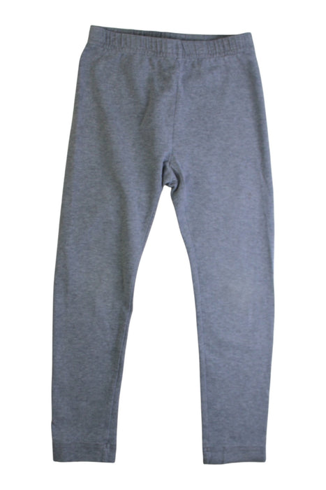A Grey Leggings from Hanna Andersson in size 4T for girl. (Front View)