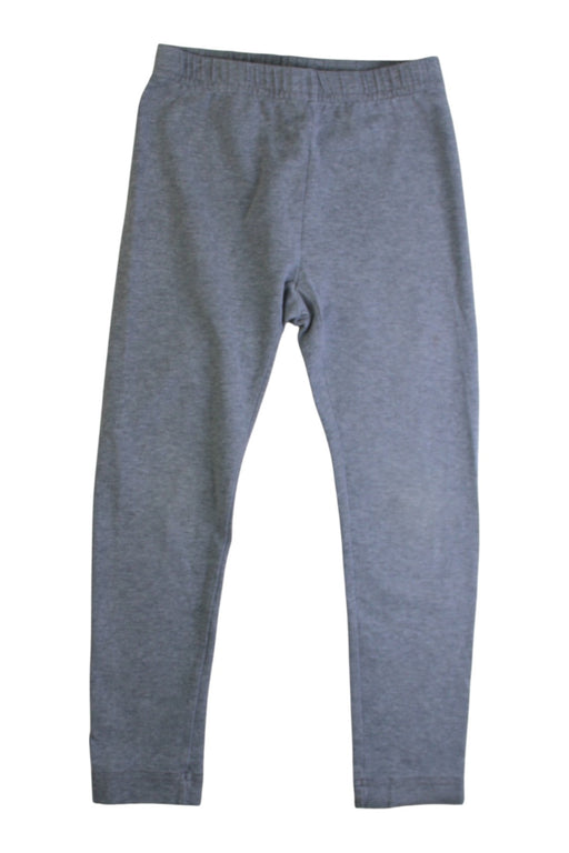 A Grey Leggings from Hanna Andersson in size 4T for girl. (Front View)