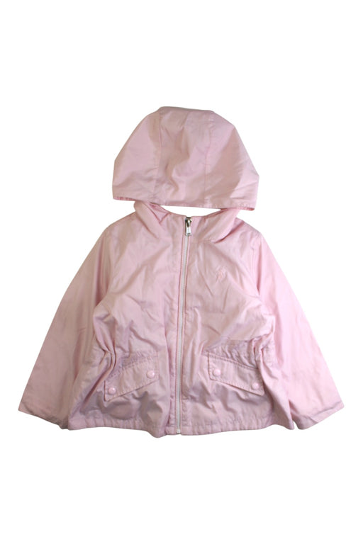 A Pink Puffer/Quilted Coats & Outerwear from Polo Ralph Lauren in size 4T for girl. (Front View)