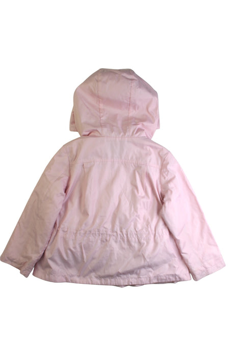 A Pink Puffer/Quilted Coats & Outerwear from Polo Ralph Lauren in size 4T for girl. (Back View)
