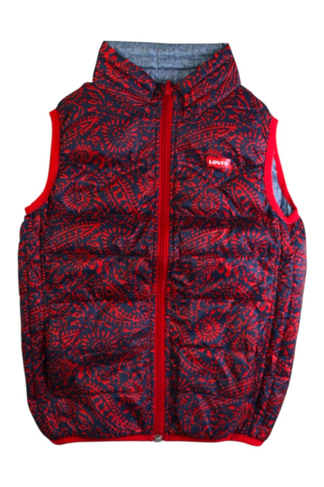 A Grey Outerwear Vests from Levi's in size 5T for neutral. (Back View)