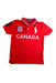 A Red Short Sleeve Polos from Polo Ralph Lauren in size 6T for boy. (Front View)