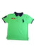 A Green Short Sleeve Polos from Polo Ralph Lauren in size 6T for boy. (Front View)