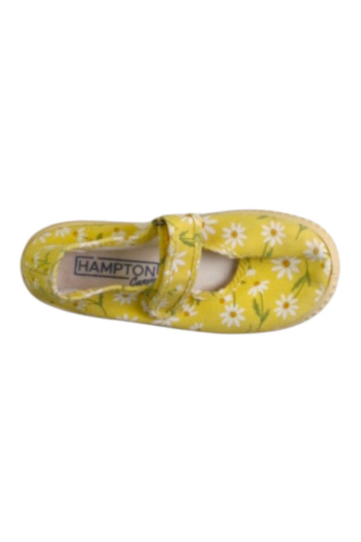 A Yellow Flats from Hampton Classics in size 4T for girl. (Front View)