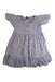 A Blue Sleeveless Dresses from Polo Ralph Lauren in size 4T for girl. (Front View)