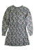 A Purple Long Sleeve Dresses from Bonpoint in size 8Y for girl. (Back View)