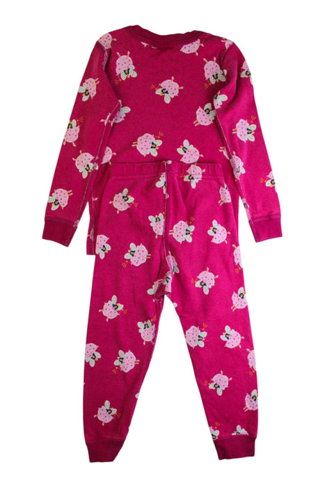 A Pink Pyjama Sets from Hanna Andersson in size 4T for girl. (Back View)