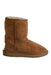 A Brown Booties from UGG in size 3T for girl. (Front View)