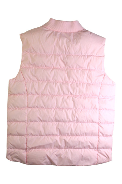 A Pink Puffer/Quilted Jackets from Fila in size 7Y for girl. (Back View)
