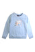 A Blue Crewneck Sweatshirts from Fila in size 7Y for girl. (Front View)