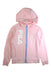 A Pink Zippered Sweatshirts from Fila in size 10Y for girl. (Front View)