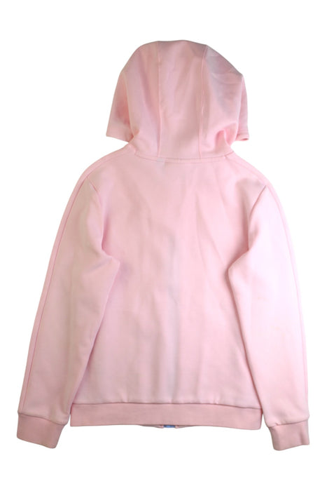 A Pink Zippered Sweatshirts from Fila in size 10Y for girl. (Back View)