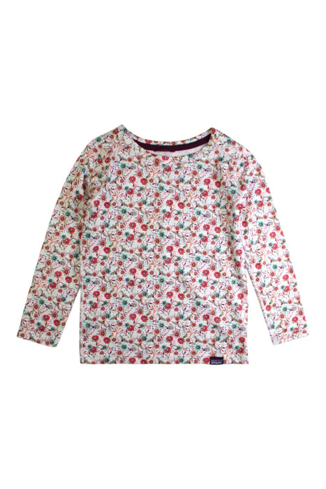 A Multicolour Base Layers from Patagonia in size 4T for girl. (Front View)