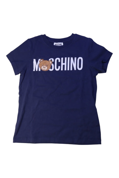 A Navy Short Sleeve T Shirts from Moschino in size 8Y for neutral. (Front View)