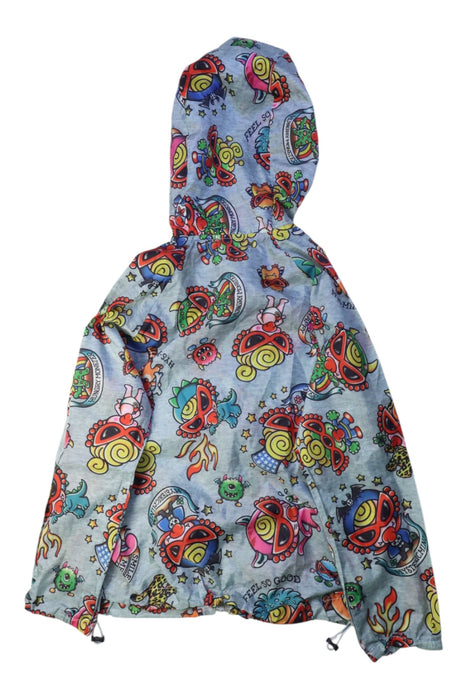A Multicolour Rain Jackets from Hysteric Mini in size 5T for boy. (Back View)