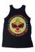 A Black Sleeveless T Shirts from Hysteric Mini in size 7Y for boy. (Front View)