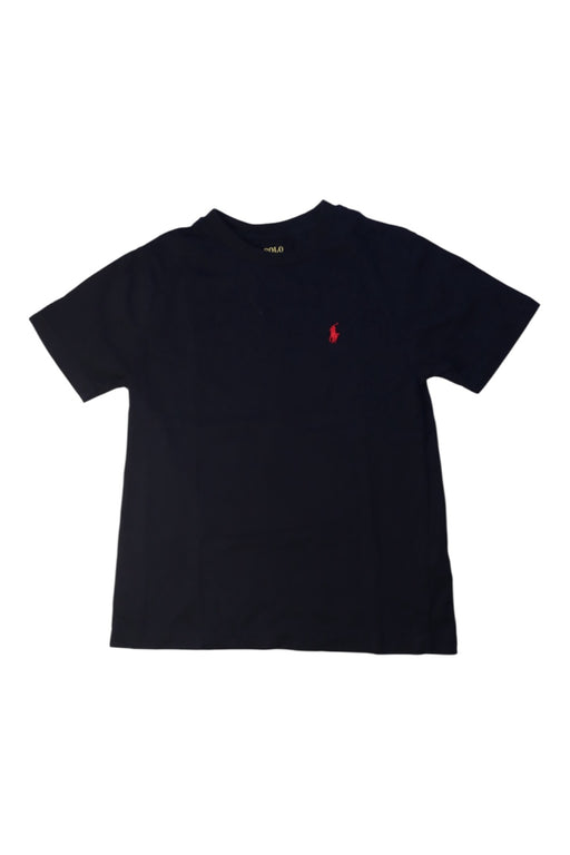 A Black Short Sleeve T Shirts from Polo Ralph Lauren in size 8Y for boy. (Front View)