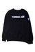 A Black Crewneck Sweatshirts from Neil Barrett Kids in size 12Y for boy. (Front View)