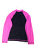 A Black Rash Guards from Arena in size 4T for girl. (Back View)
