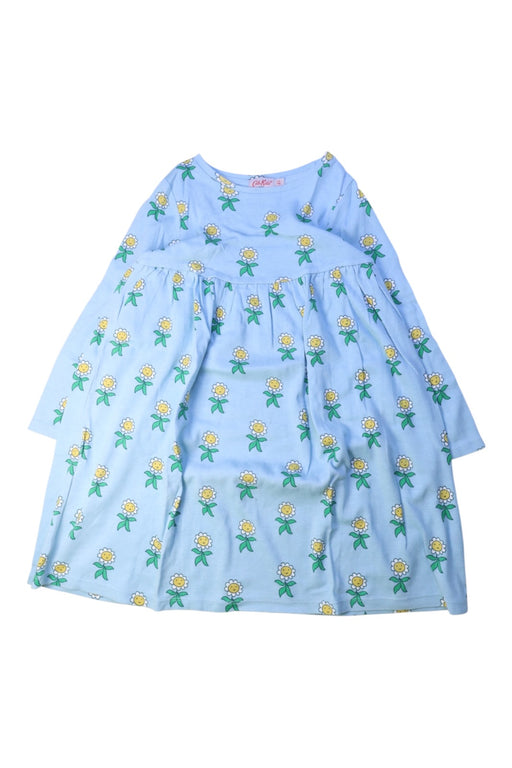 A Blue Long Sleeve Dresses from Cath Kidston in size 5T for girl. (Front View)