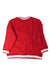 A Red Crewneck Sweatshirts from Chickeeduck in size 4T for girl. (Back View)