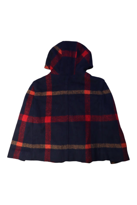 A Multicolour Capes & Ponchos from Chickeeduck in size 5T for neutral. (Back View)