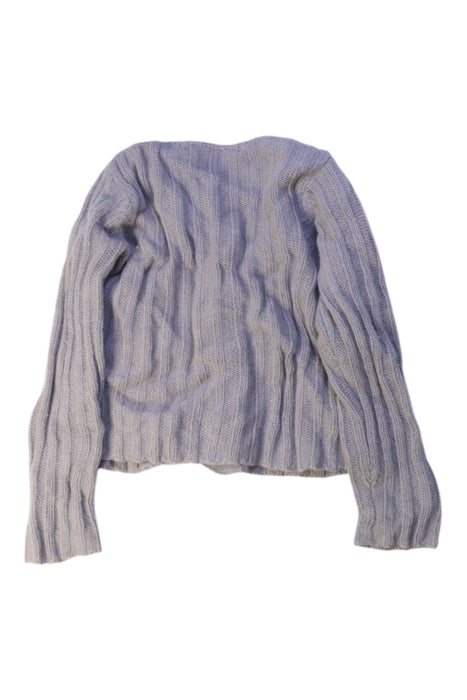 A Grey Cardigans from Bonpoint in size 2T for girl. (Back View)