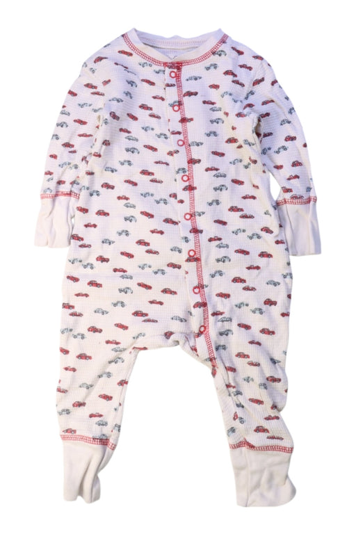 A Red Onesies from Fin & Vince in size 12-18M for boy. (Front View)
