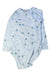 A Blue Long Sleeve Bodysuits from Soft Gallery in size 2T for boy. (Front View)