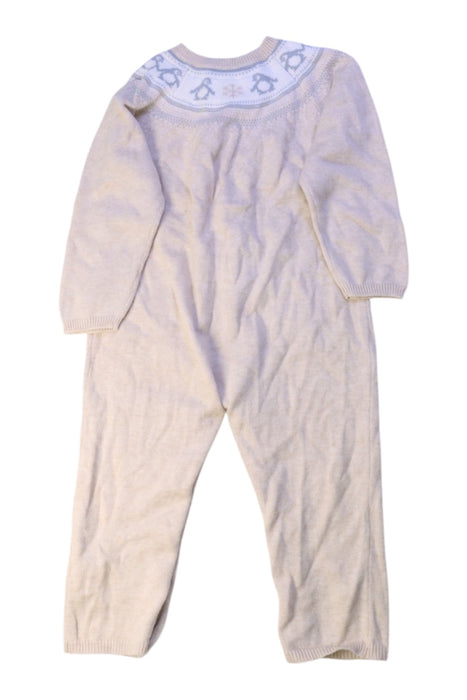 A Beige Onesies from Tartine et Chocolat in size 12-18M for neutral. (Back View)