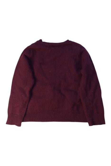 A Burgundy Knit Sweaters from Bonpoint in size 2T for boy. (Back View)