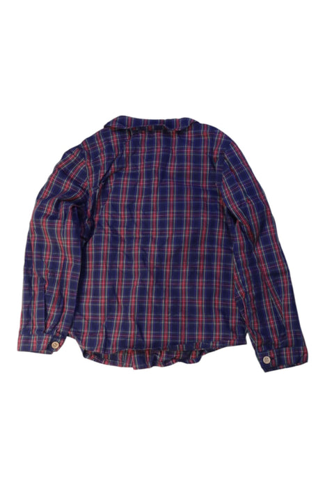 A Navy Long Sleeve Shirts from Fina Ejerique in size 3T for boy. (Back View)
