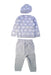A Blue Pants Sets from Emile et Rose in size 12-18M for boy. (Front View)