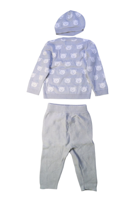A Blue Pants Sets from Emile et Rose in size 12-18M for boy. (Back View)