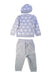 A Blue Pants Sets from Emile et Rose in size 12-18M for boy. (Back View)