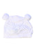A White Winter Hats from Shanghai Tang in size 12-18M for girl. (Back View)