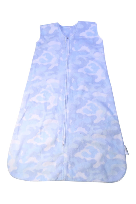 A Blue Sleepsacs from HALO in size 6-12M for boy. (Front View)