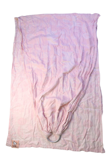 A Pink Swaddles from Tula in size O/S for girl. (Back View)
