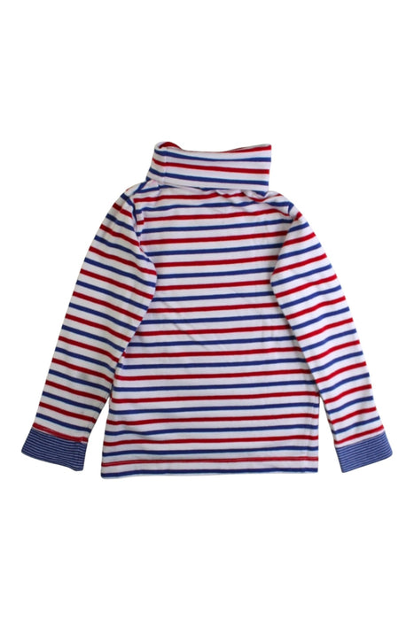 A Blue Long Sleeve Tops from Jacadi in size 4T for boy. (Back View)