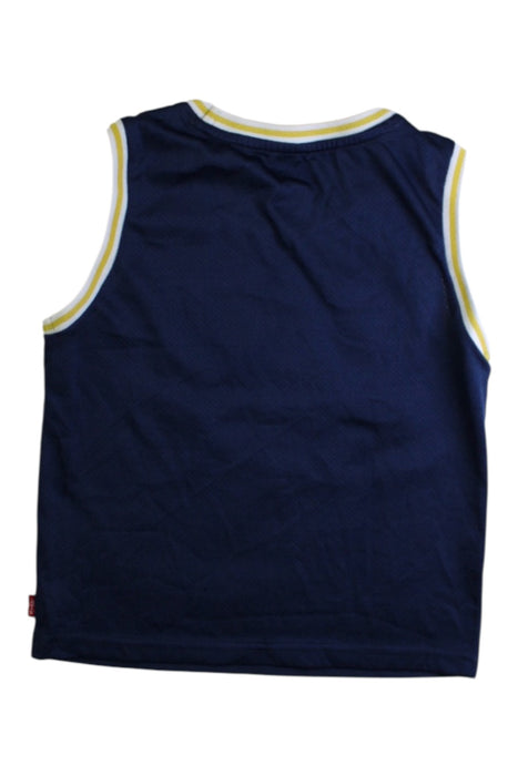 A Navy Sleeveless T Shirts from Levi's in size 2T for boy. (Back View)
