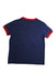 A Navy Short Sleeve T Shirts from Polo Ralph Lauren in size 5T for boy. (Back View)